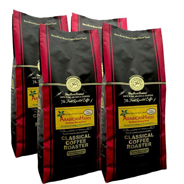 160杯セット ARABICAN HAPPY BLEND Whole Coffee Bean 4LB アラビカン
