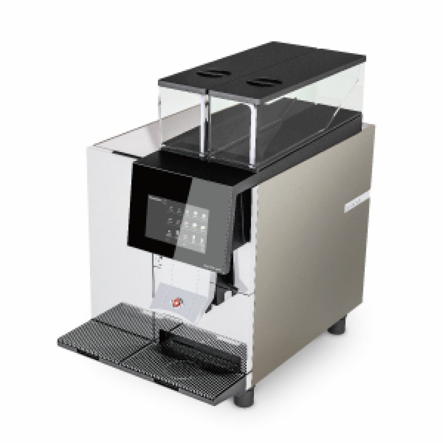 thermoplan サーモプラン 全自動コーヒーマシン Black & White 4